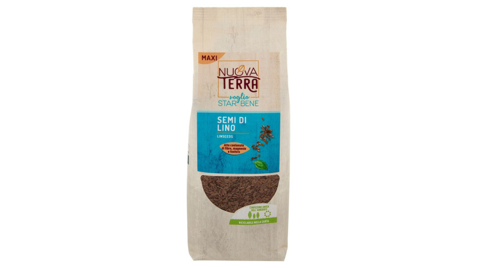 Nuova Terra Voglio Star Bene Semi Di Lino 500 G