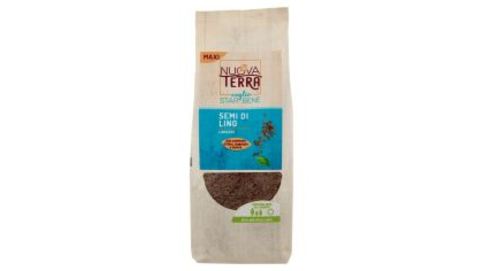 Nuova Terra Voglio Star Bene Semi Di Lino 500 G
