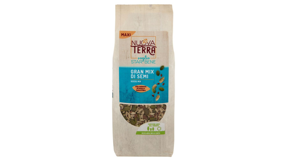 Nuova Terra Voglio Star Bene Gran Mix Di Semi 500 G