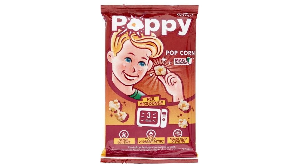 Select Poppy Pop Corn 80 G