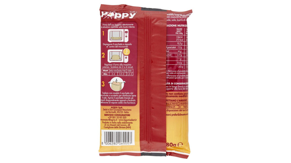 Select Poppy Pop Corn 80 G