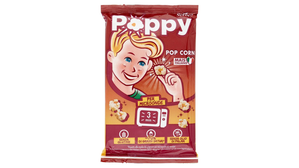 Select Poppy Pop Corn 80 G