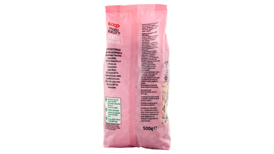 Fagioli Borlotti 100% Italiani 500 G