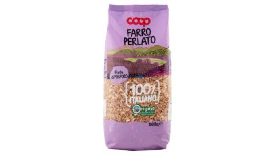 Farro Perlato 100% Italiano 500 G