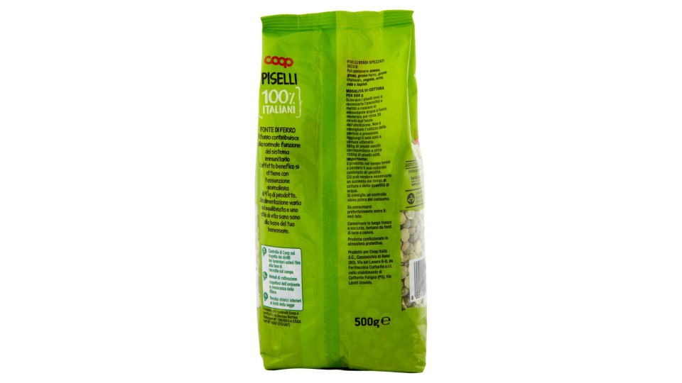 Piselli 100% Italiani 500 G