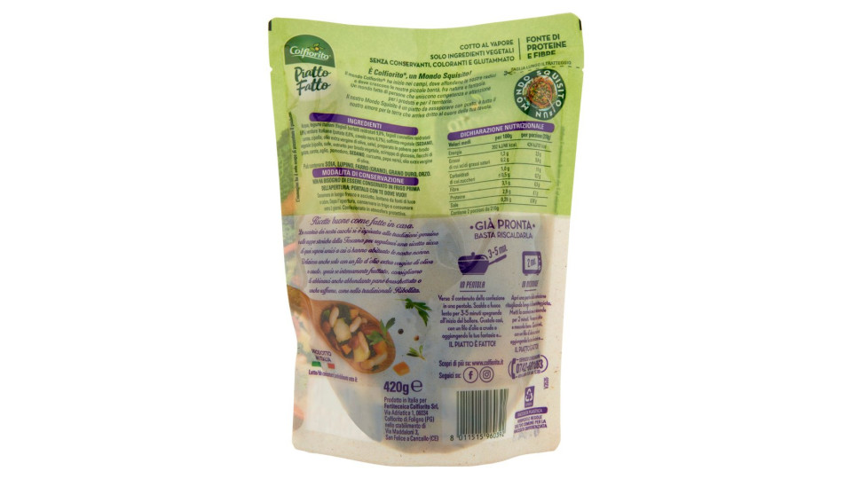 Colfiorito Piatto Fatto Zuppa Alla Toscana 420 G