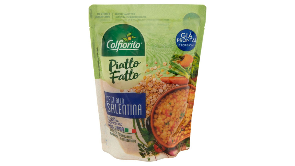 Colfiorito Piatto Fatto Ceci Alla Salentina 420 G