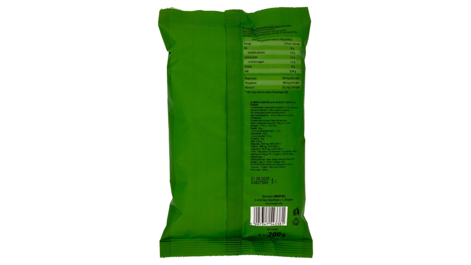Mogyi Sunflower Seeds Roasted 200 G