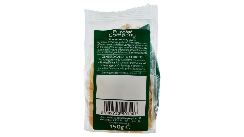 Euro Company Zenzero Candito 150 G