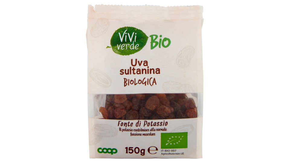 Uva Sultanina Biologica 150 G