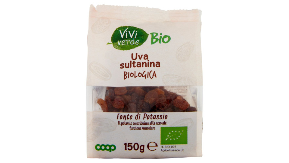 Uva Sultanina Biologica 150 G