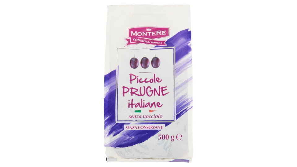 Monteré Piccole Prugne Italiane Senza Nocciolo 500 G