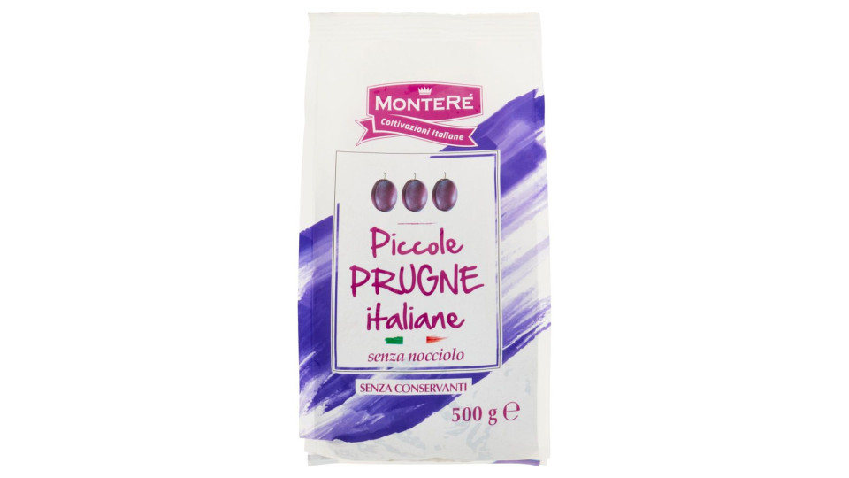 Monteré Piccole Prugne Italiane Senza Nocciolo 500 G