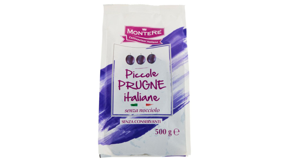 Monteré Piccole Prugne Italiane Senza Nocciolo 500 G