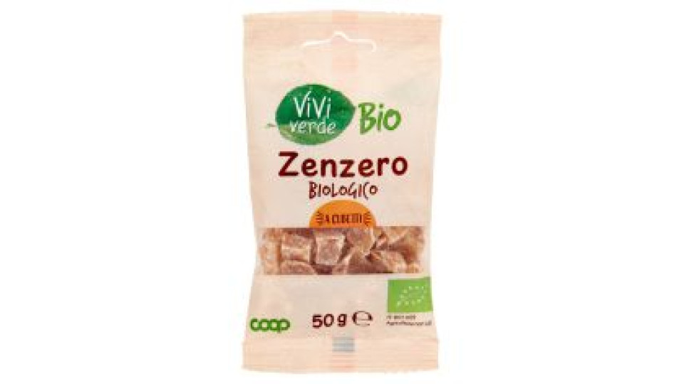 Zenzero Biologico A Cubetti 50 G
