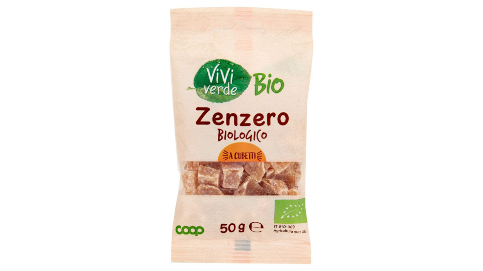 Zenzero Biologico A Cubetti 50 G