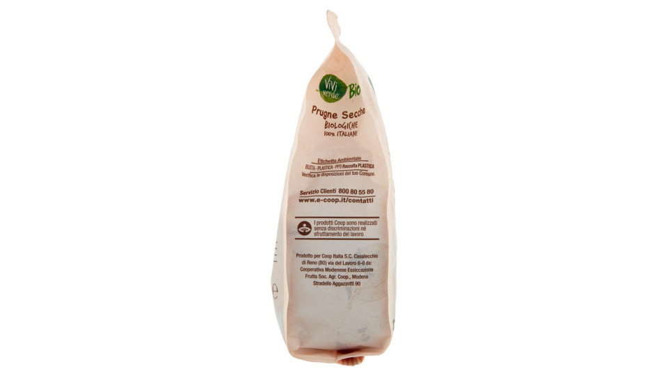 Prugne Secche Biologiche 100% Italiane Denocciolate 250 G