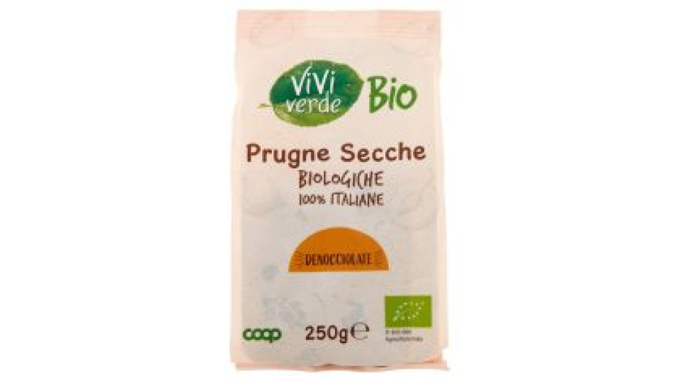 Prugne Secche Biologiche 100% Italiane Denocciolate 250 G