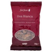 Uva Bianca Disidratata, Senza Semi 100% Italiana 100 G