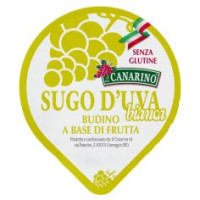 Il Canarino Sugo D'uva Bianca Budino A Base Di Frutta 150 G