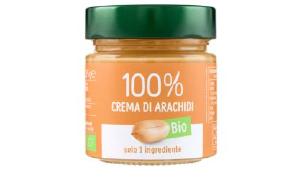 Euro Company 100% Crema Di Arachidi Bio 175 G