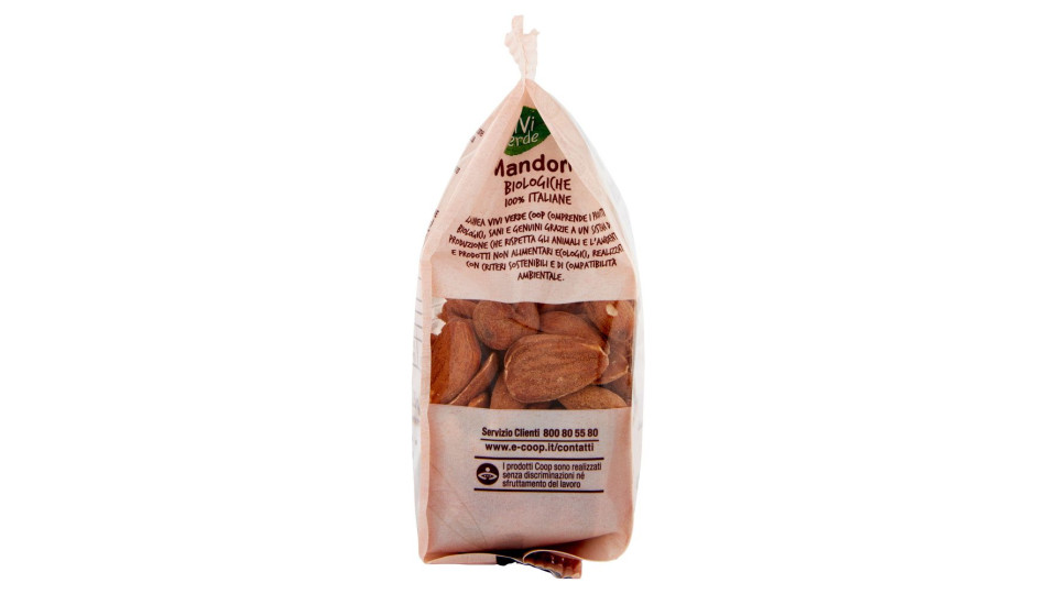 Mandorle Biologiche 100% Italiane Senza Guscio 125 G