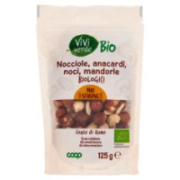 Nocciole, Anacardi, Noci, Mandorle Biologici Mix Strong 125 G