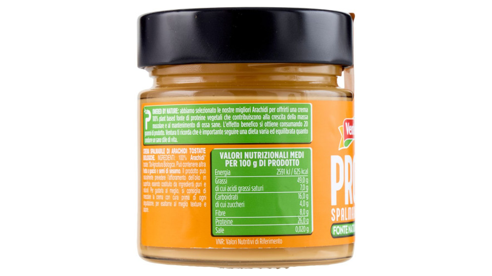 Ventura Proteica Spalmabile 100% Arachidi 175 G