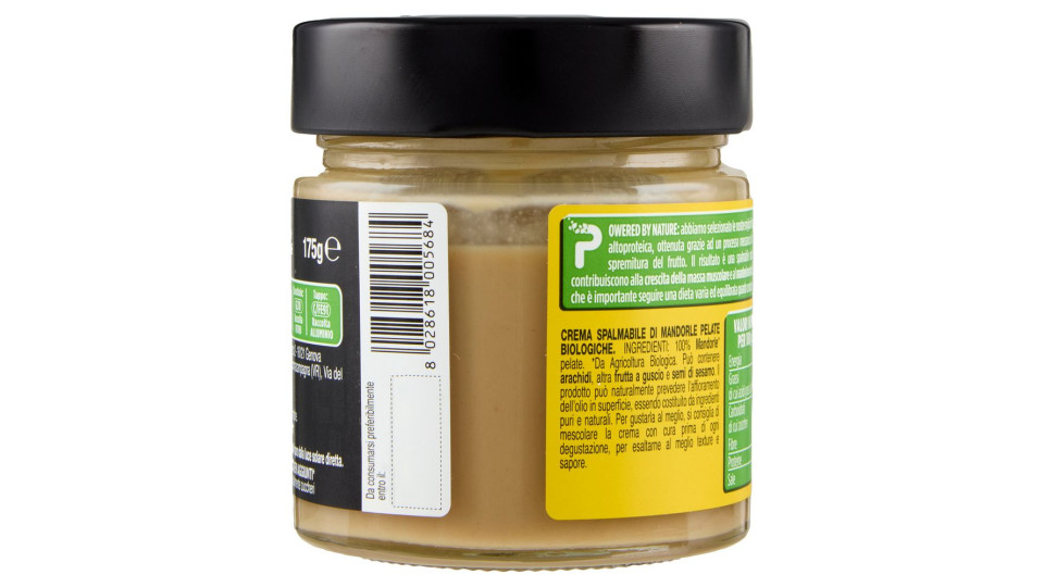 Ventura Proteica Spalmabile 100% Mandorle Biologica 175 G