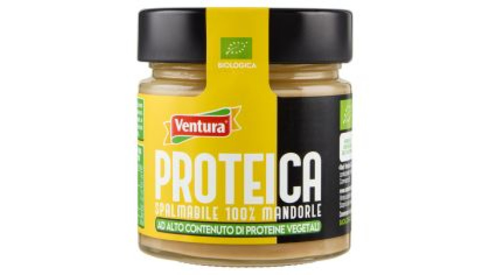 Ventura Proteica Spalmabile 100% Mandorle Biologica 175 G