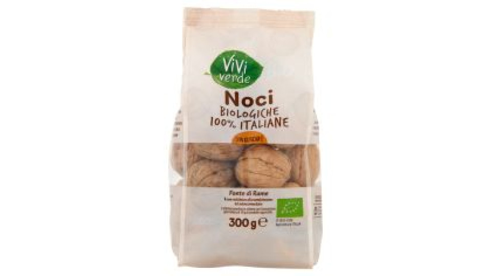 Noci Biologiche 100% Italiane In Guscio 300 G