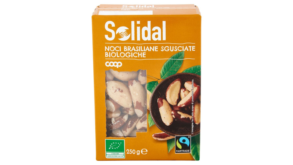 Noci Brasiliane Sgusciate Biologiche 250 G