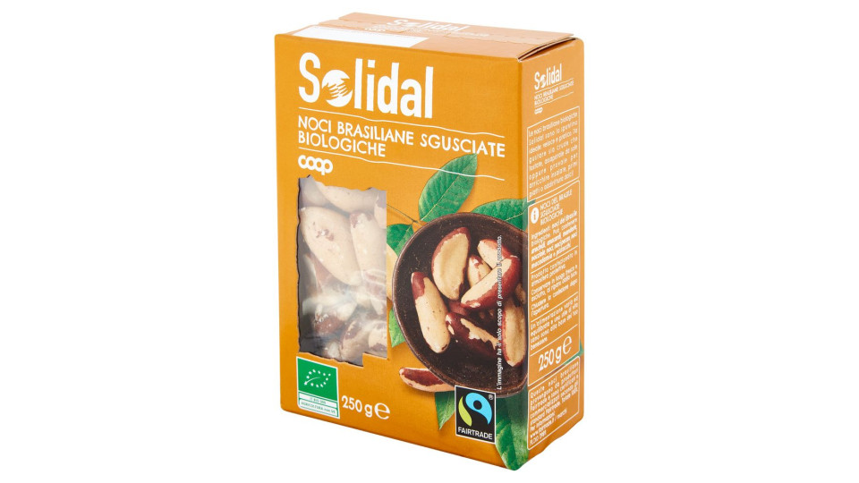 Noci Brasiliane Sgusciate Biologiche 250 G