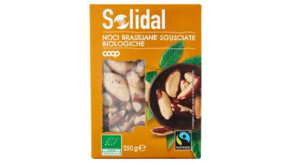 Noci Brasiliane Sgusciate Biologiche 250 G