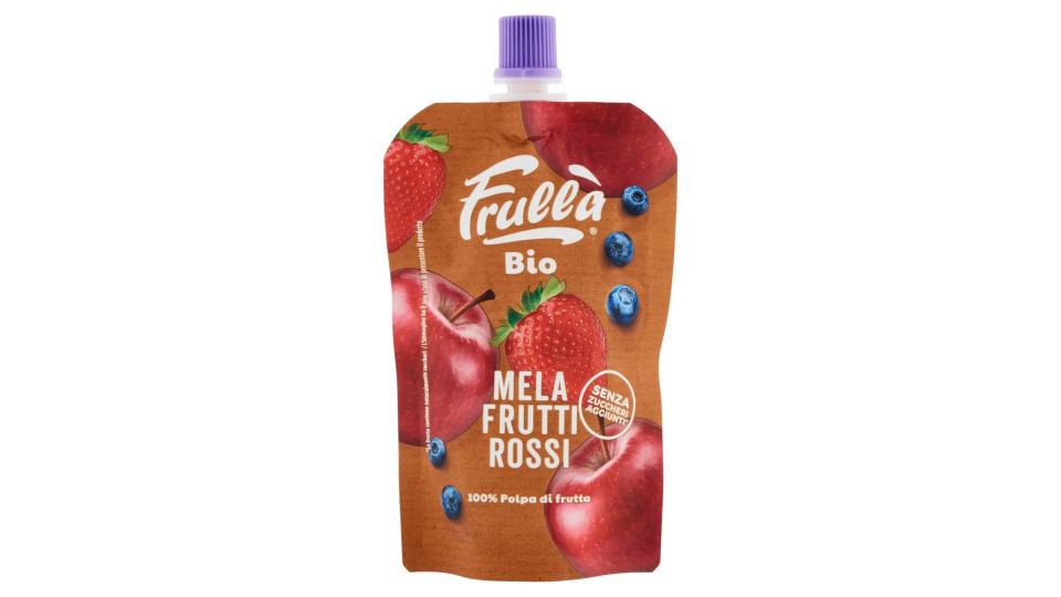 Frullà Bio Mela Frutti Rossi 100 G