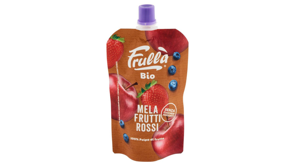 Frullà Bio Mela Frutti Rossi 100 G