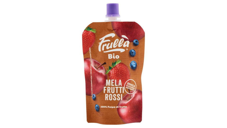 Frullà Bio Mela Frutti Rossi 100 G
