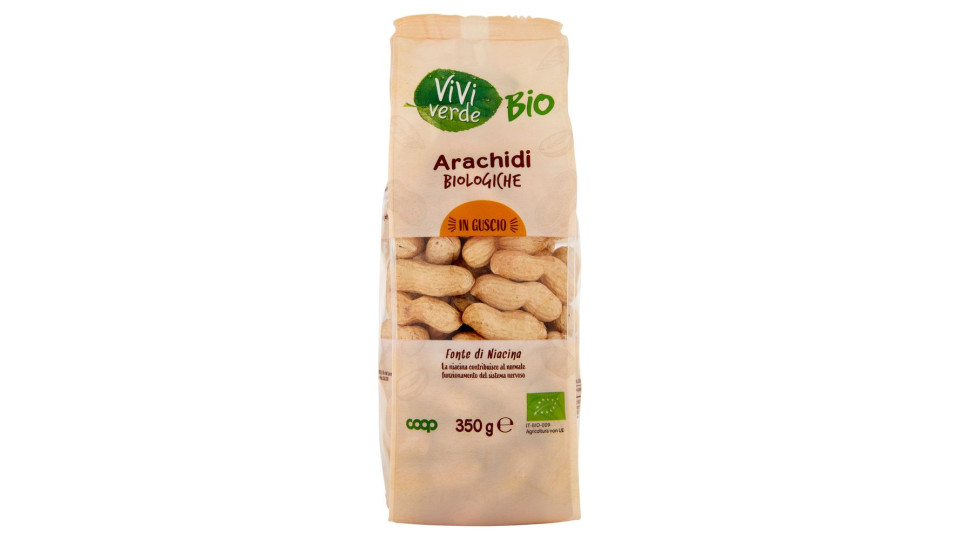 Arachidi Biologiche In Guscio 350 G