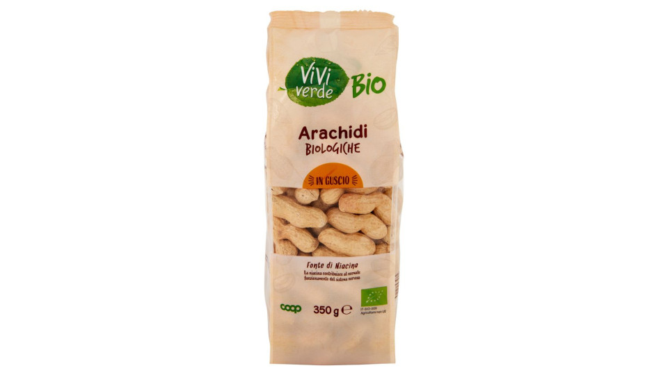 Arachidi Biologiche In Guscio 350 G
