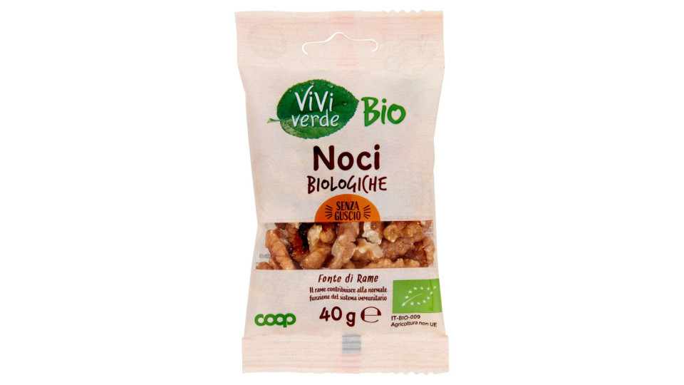 Noci Biologiche Senza Guscio 40 G