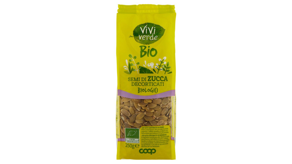 Semi Di Zucca Decorticati Biologici 250 G