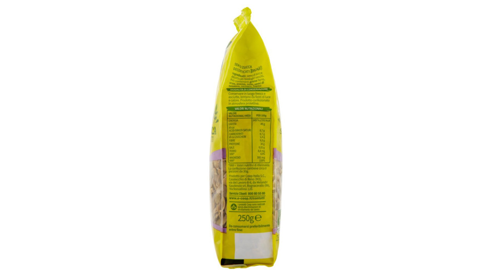 Semi Di Zucca Decorticati Biologici 250 G
