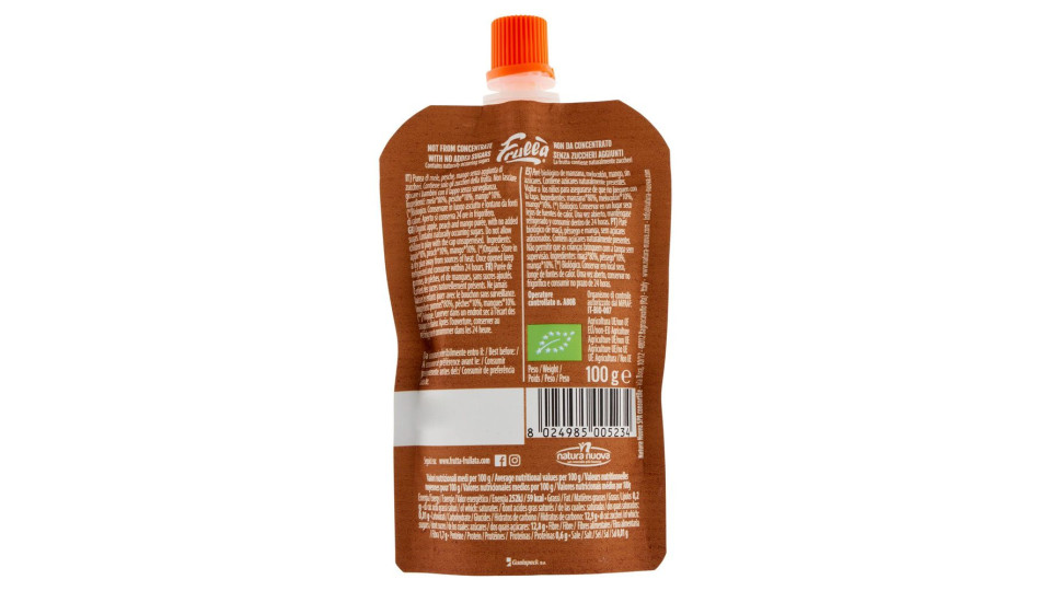 Frullà Bio Mela Pesca Mango 100 G