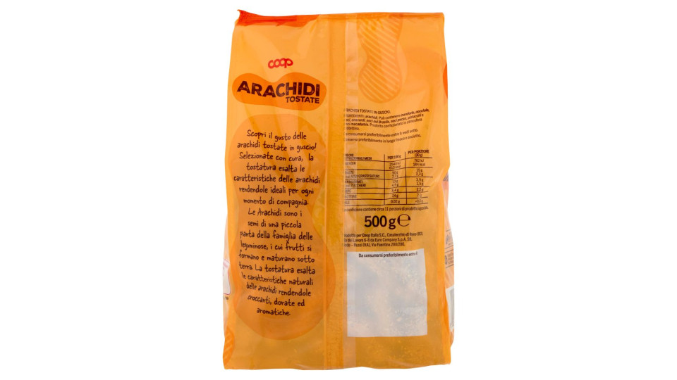 Arachidi Tostate ''origine'' 500 G