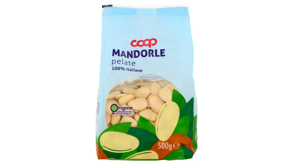 Mandorle Pelate 100% Italiane 500 G
