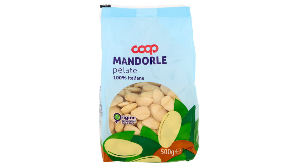 Mandorle Pelate 100% Italiane 500 G