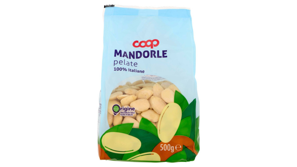 Mandorle Pelate 100% Italiane 500 G