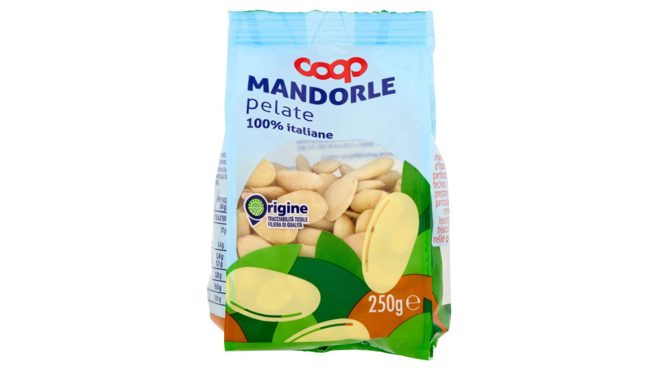 Mandorle Pelate 100% Italiane 250 G