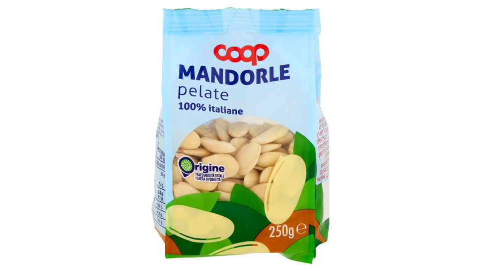 Mandorle Pelate 100% Italiane 250 G