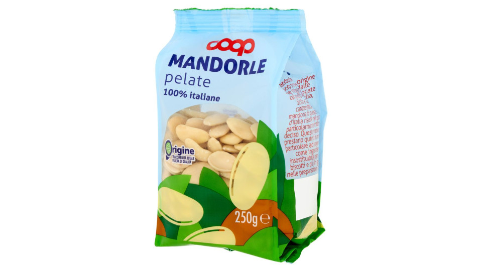 Mandorle Pelate 100% Italiane 250 G